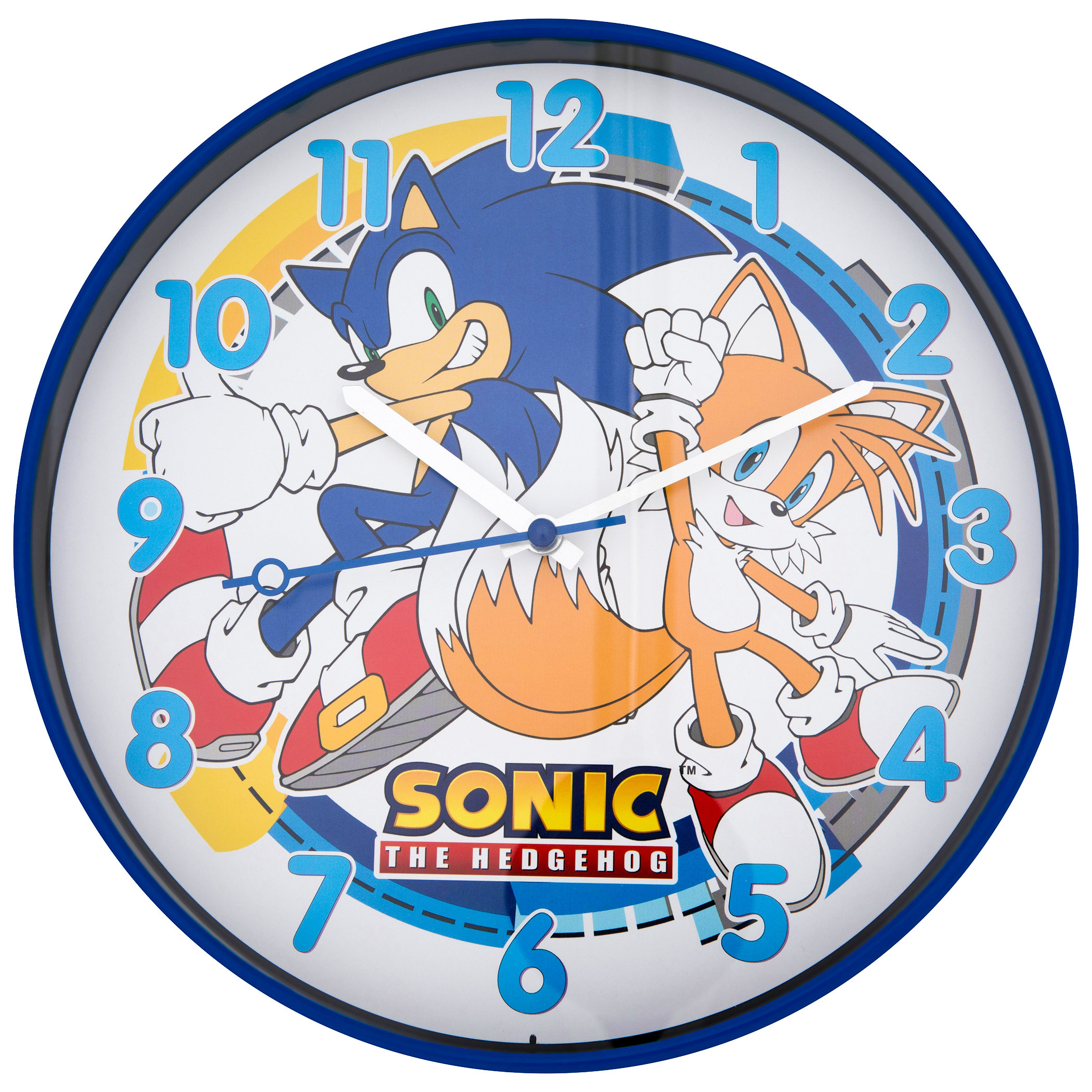 Sonic the Hedgehog and Tails Back to Back 12" Wall Clock